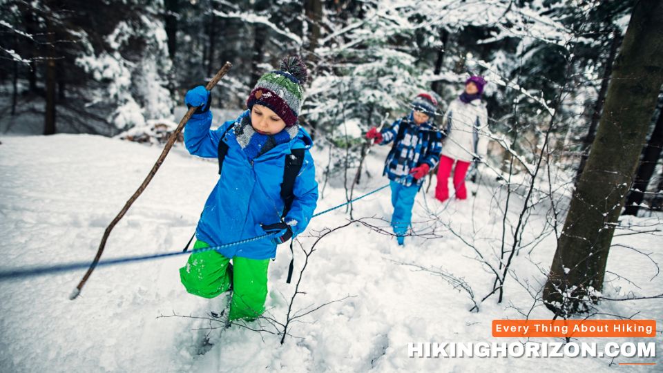 Winter Hiking Tips for Kids