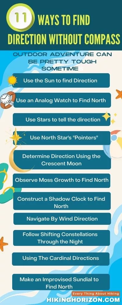 11 ways - How to find direction without compass